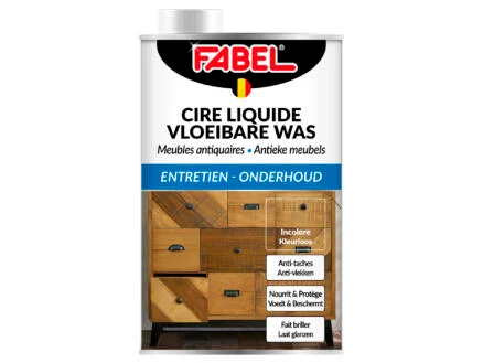  Fabel cire d'abeille liquide 0,5l incolore
