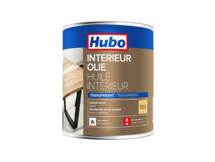  Hubo huile intÃ©rieur satinÃ© 0,75l incolore