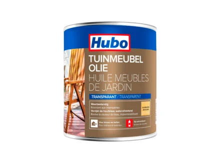  Hubo tuinmeubelolie 0,75l kleurloos