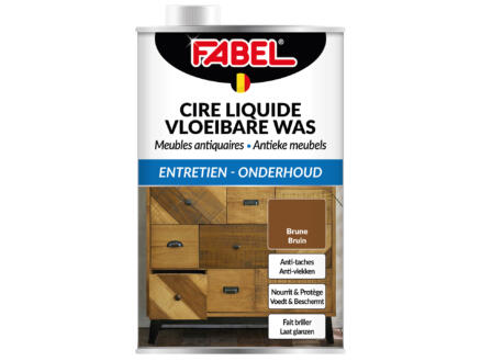 Fabel cire d'abeille 1l brun