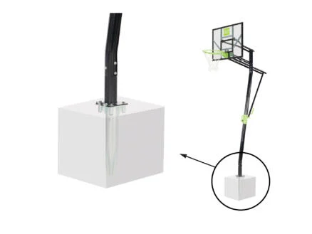 Exit Toys Galaxy basketbalbord grondmontage groen/zwart