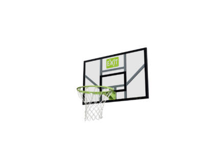 Exit Toys Galaxy panneau de basket avec anneau et filet vert/noir