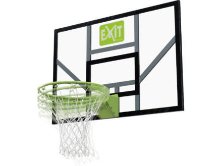 Exit Toys Galaxy basketbalbord met dunkring en net groen/zwart
