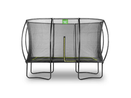 Exit Toys Silhouette trampoline 244x366 cm + veiligheidsnet zwart