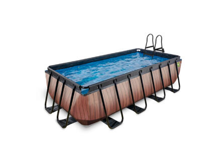 Exit Toys Wood zwembad 400x200x100 cm