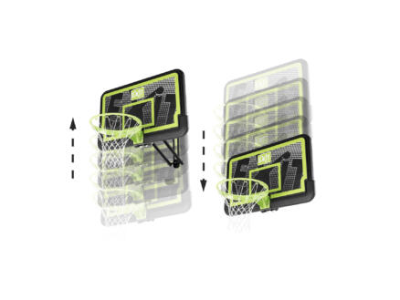 Exit Toys Galaxy Black Edition panneau de basket pour fixation murale