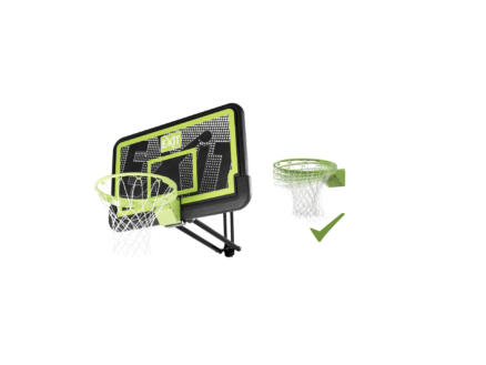 Exit Toys Galaxy Black Edition panneau de basket pour fixation murale avec cercle dunk
