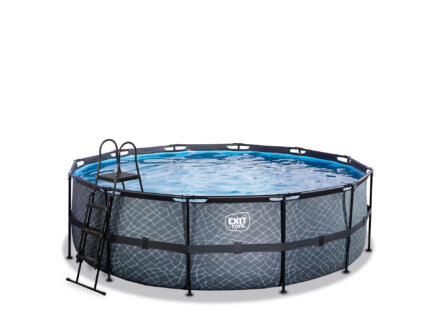 Exit Toys Stone piscine 450x122 cm + pompe filtrante