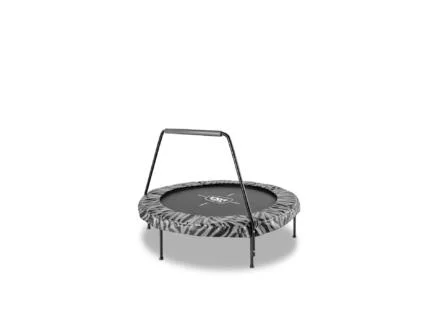 Exit Toys Tiggy Junior trampoline 140cm + beugel zwart/grijs
