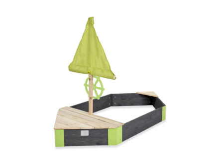 Exit Toys Aksent bac Ã  sable bateau 190x90 cm