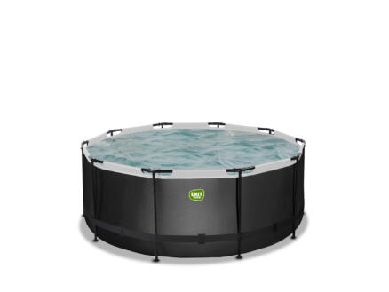 Exit Toys Black Leather piscine 360x122 cm