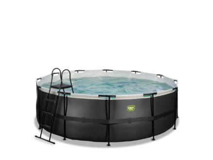 Exit Toys Black Leather piscine 427x122 cm