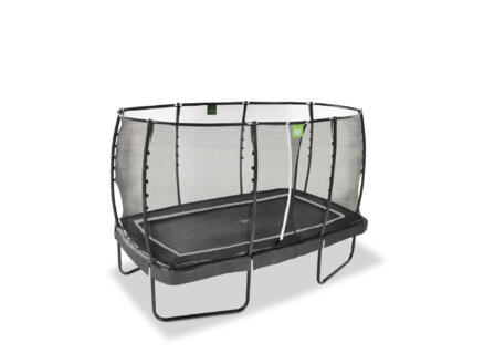 Exit Toys Allure Premium trampoline 214x366 cm + filet de sÃ©curitÃ© noir