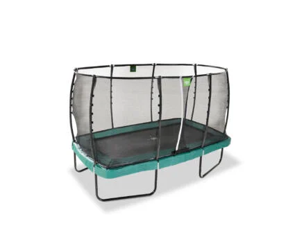 Exit Toys Allure Premium trampoline 214x366 cm + veiligheidsnet groen