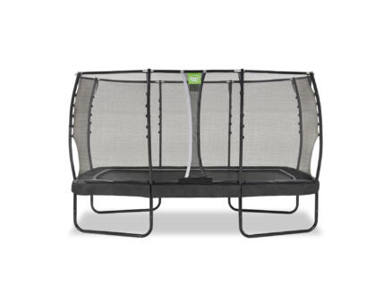 Exit Toys Allure Premium trampoline 244x427 cm + filet de sÃ©curitÃ© noir