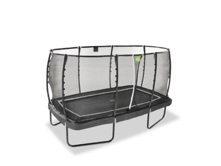 Exit Toys Allure Premium trampoline 244x427 cm + filet de sÃ©curitÃ© noir