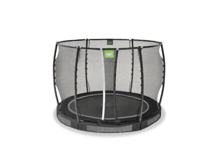 Exit Toys Allure Premium trampoline enterrÃ© 305cm + filet de sÃ©curitÃ© noir