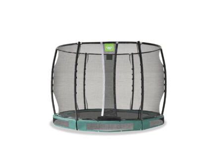 Exit Toys Allure Premium trampoline enterrÃ© 305cm + filet de sÃ©curitÃ© vert