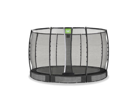 Exit Toys Allure Premium trampoline enterrÃ© 366cm + filet de sÃ©curitÃ© noir