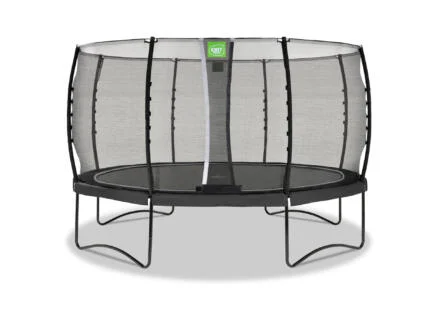 Exit Toys Allure Classic trampoline 427cm + veiligheidsnet zwart