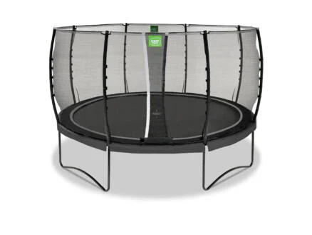Exit Toys Allure Classic trampoline 427cm + veiligheidsnet zwart