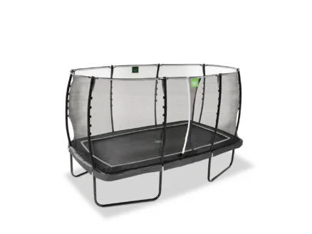 Exit Toys Allure Classic trampoline 244x427 cm + veiligheidsnet zwart