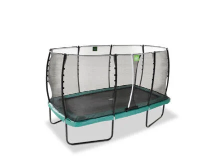 Exit Toys Allure Classic trampoline 244x427 cm + veiligheidsnet groen