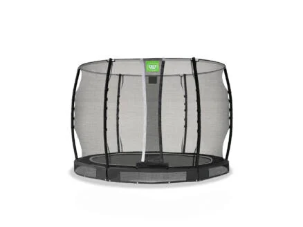 Exit Toys Allure Classic trampoline ingegraven 305cm + veiligheidsnet zwart