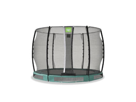 Exit Toys Allure Classic trampoline enterrÃ© 305cm + filet de sÃ©curitÃ© vert