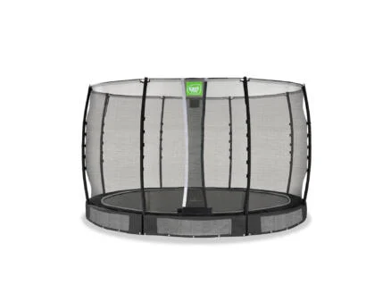 Exit Toys Allure Classic trampoline ingegraven 366cm + veiligheidsnet zwart