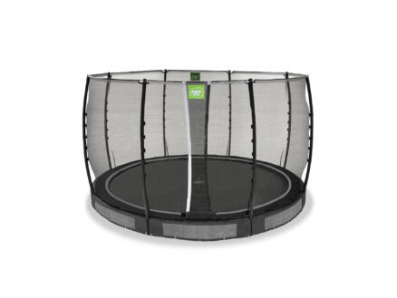 Exit Toys Allure Classic trampoline ingegraven 366cm + veiligheidsnet zwart