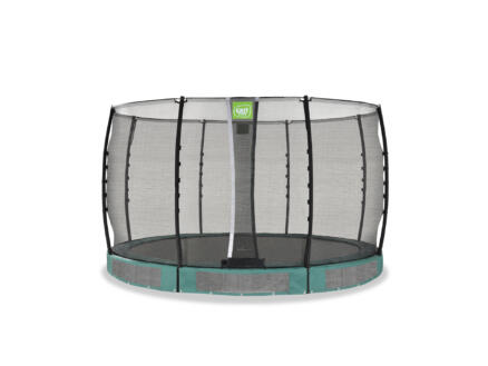 Exit Toys Allure Classic trampoline enterrÃ© 366cm + filet de sÃ©curitÃ© vert
