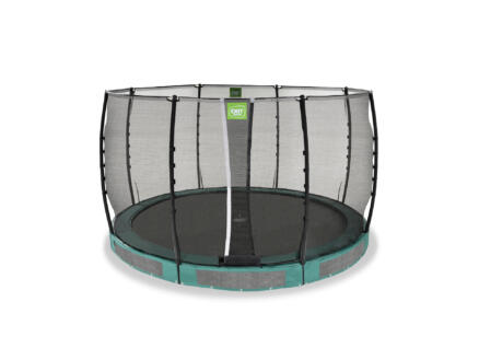 Exit Toys Allure Classic trampoline enterrÃ© 366cm + filet de sÃ©curitÃ© vert