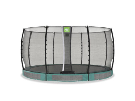 Exit Toys Allure Classic trampoline enterrÃ© 427cm + filet de sÃ©curitÃ© vert