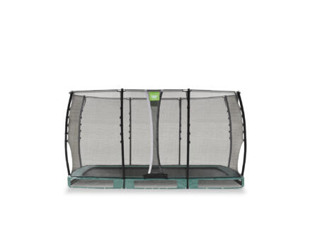 Exit Toys Allure Classic trampoline enterrÃ© 214x366 cm + filet de sÃ©curitÃ© vert