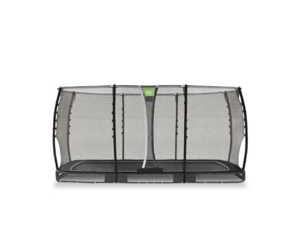Exit Toys Allure Classic trampoline enterrÃ© 244x427 cm + filet de sÃ©curitÃ© noir