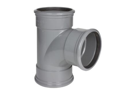 Scala T pour Ã©gout 160mm 87Â° gris foncÃ©