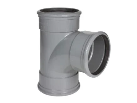 Scala riool T-stuk 160mm 87Â° donkergrijs