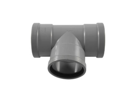 Scala T pour Ã©gout 125mm 87Â° gris foncÃ©