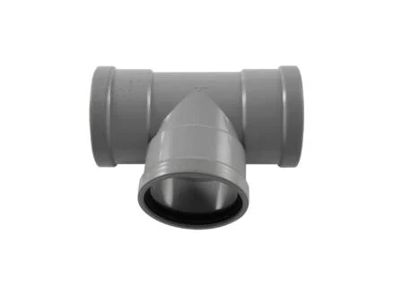 Scala riool T-stuk 125mm 87Â° donkergrijs