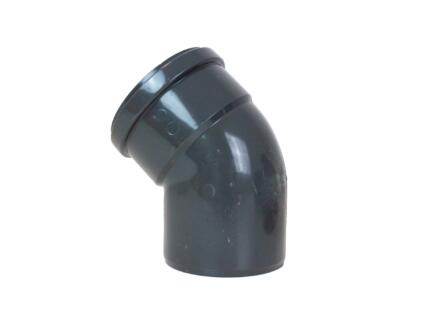 Scala coude pour Ã©gout 110mm 15Â° M/F gris foncÃ©