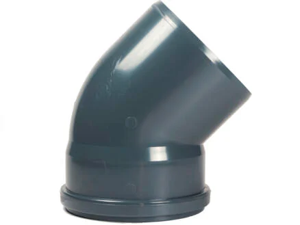 Scala coude pour Ã©gout 110mm 30Â° M/F gris foncÃ©
