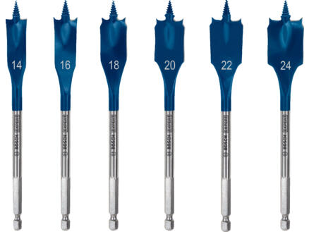 Bosch Professional Expert SelfCut Speed speedborenset 14-24 mm 6-delig