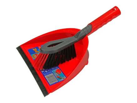 Vileda vuilblik met borstel 2-in-1