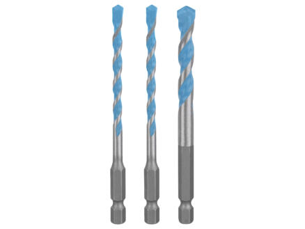 Bosch Professional Expert MultiConstruction HEX-9 forets universels 5-8 mm set de 3