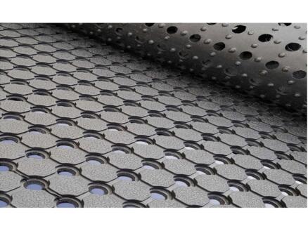 Rubbermat met ringen 91cm per lopende meter