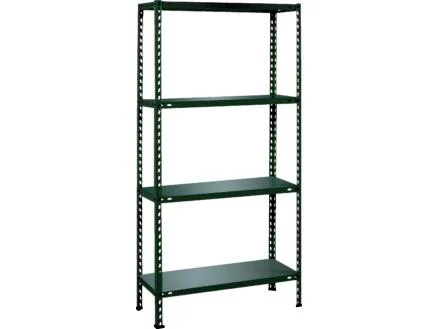 Practo Home Metal Rack opbergrek 150x75x30 cm metaal zwart