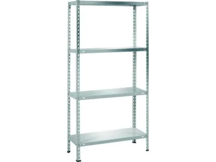 Practo Home Metal Rack opbergrek 150x75x30 cm metaal galva