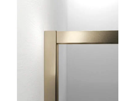 Sealskin Contour A3 paroi de douche 118x200 cm verre transparent or