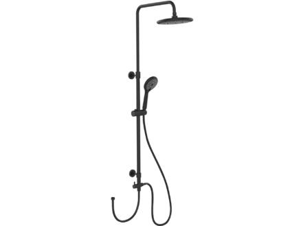 Wenko WaterSaving set de douche noir mat
